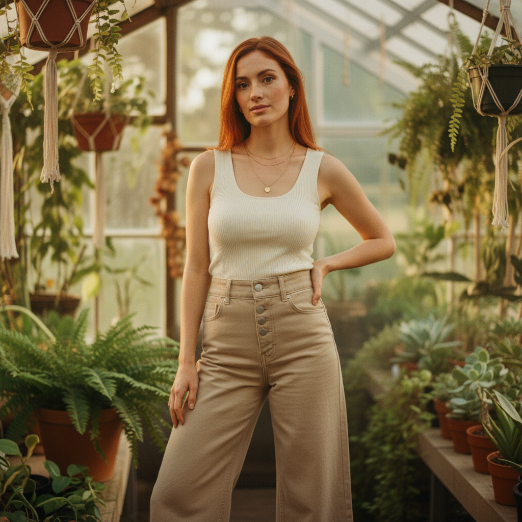 AI Editorial - Dear John Holly Jeans