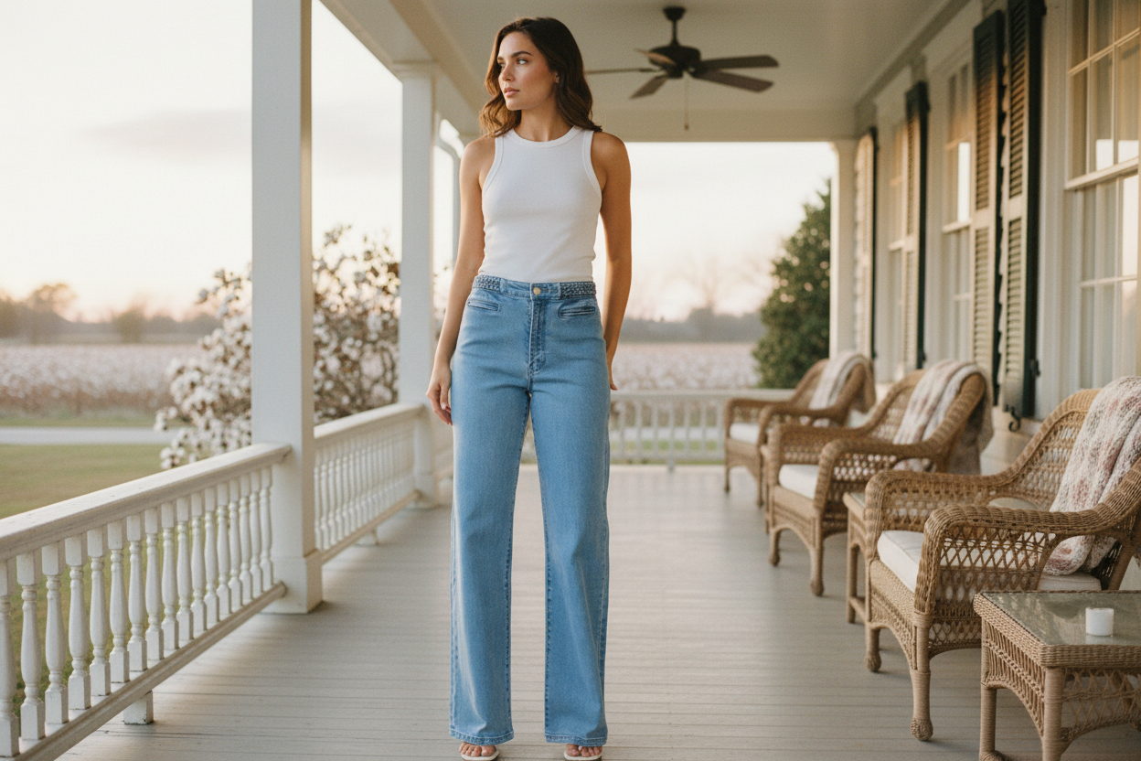 AI Editorial - Dear John Holly Jeans