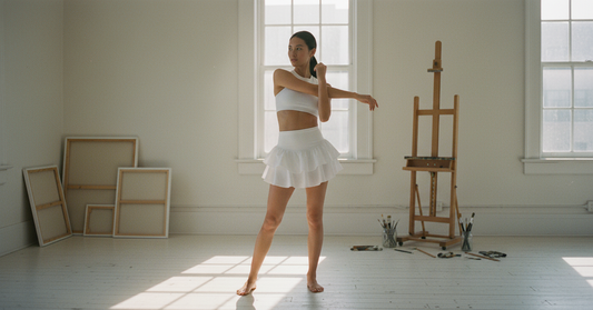 AI Editorial - Free People Field Day Skort