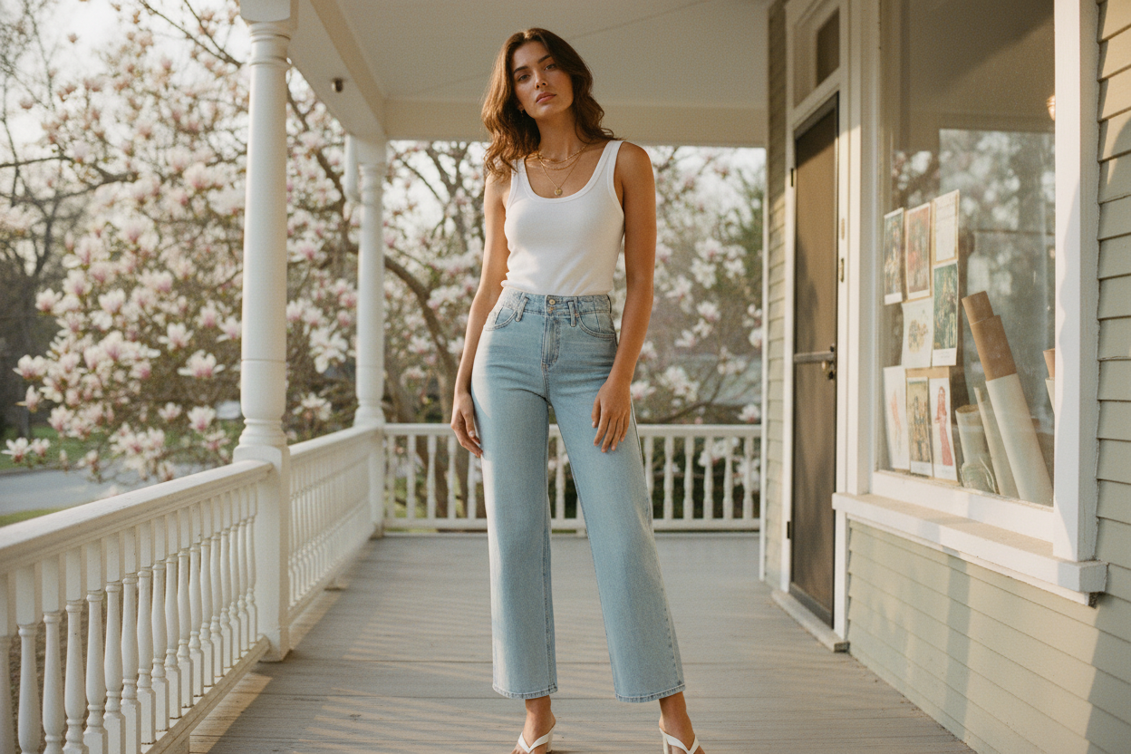 AI Editorial - Dear John Holly Jeans