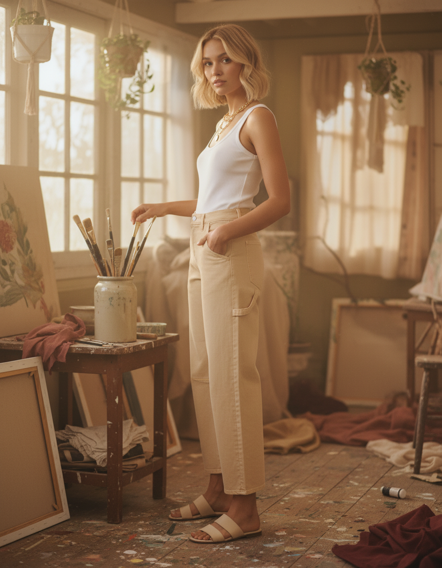 AI Editorial - Dear John Lasso Jeans