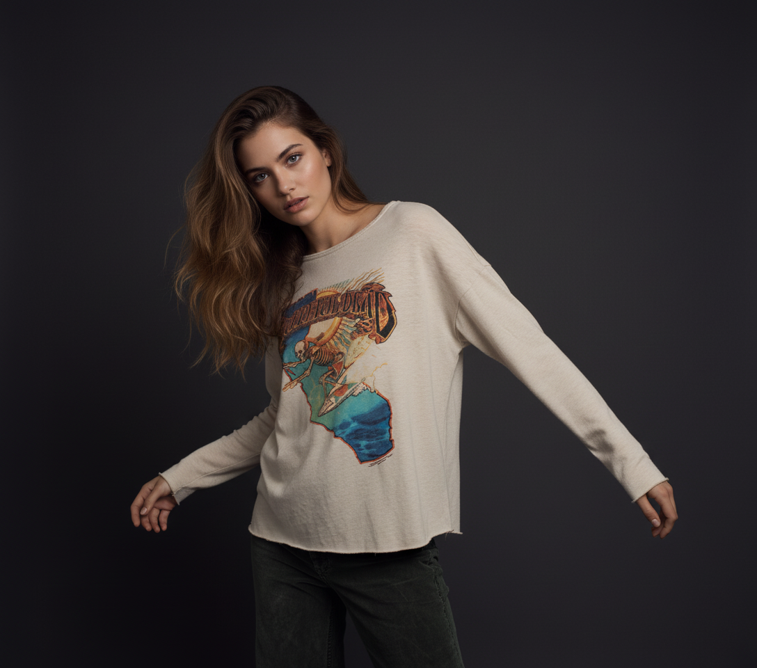 [AI-GEN] People of Leisure Grateful Dead California Top