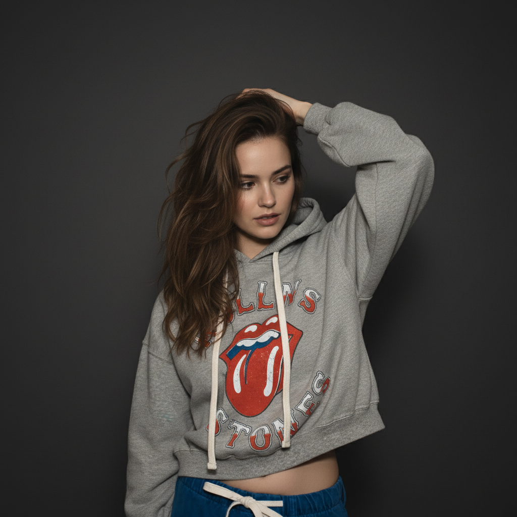 [AI-GEN] People of Leisure Rolling Stones Old English Hoodie