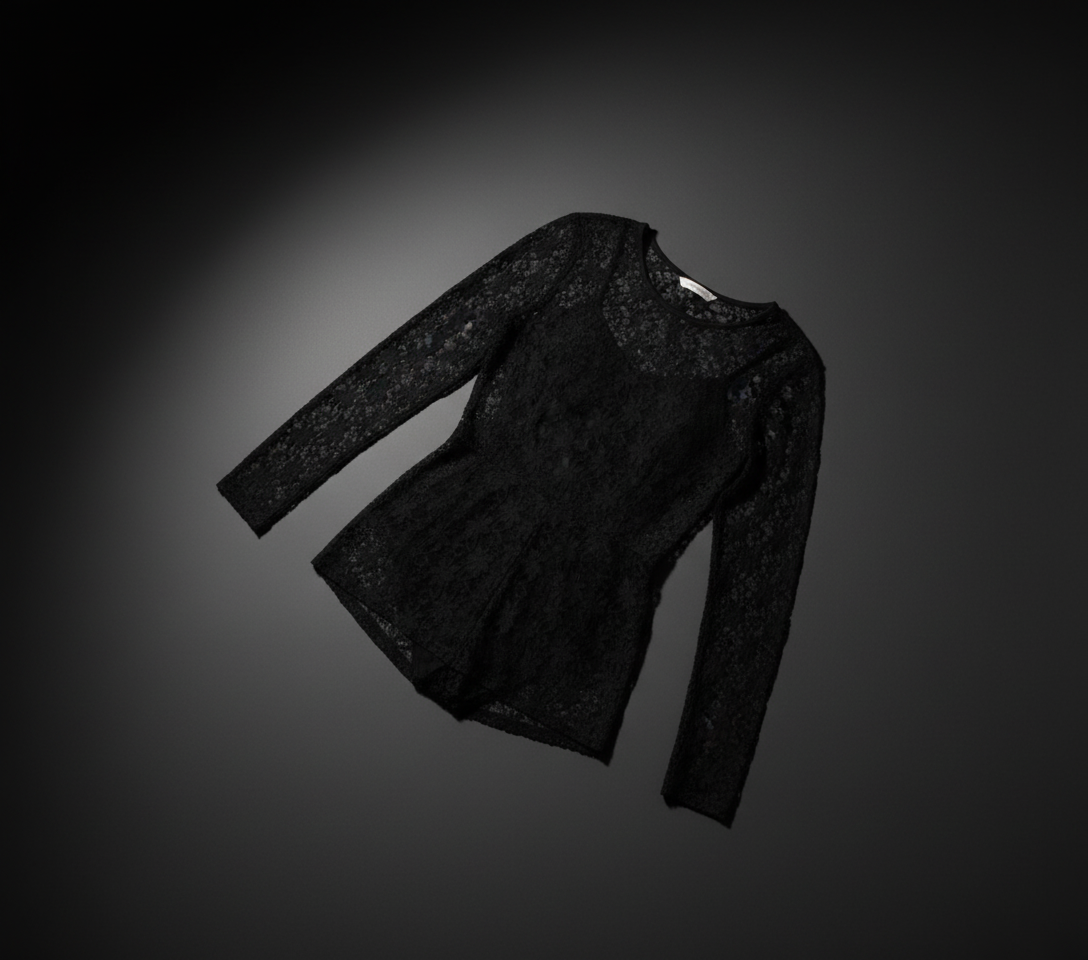 [AI-GEN] Dex Stretch Lace Top