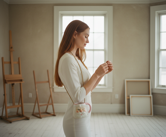 [AI-GEN] BRIDGEWATER SANTA MUG SWEET GRACE CANDLE