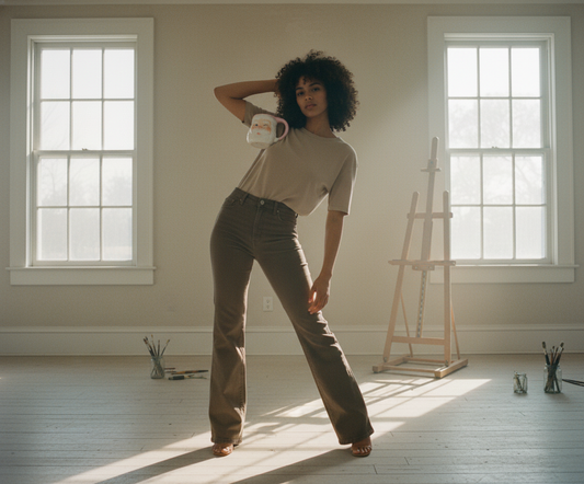 [AI-GEN] BRIDGEWATER SANTA MUG SWEET GRACE CANDLE