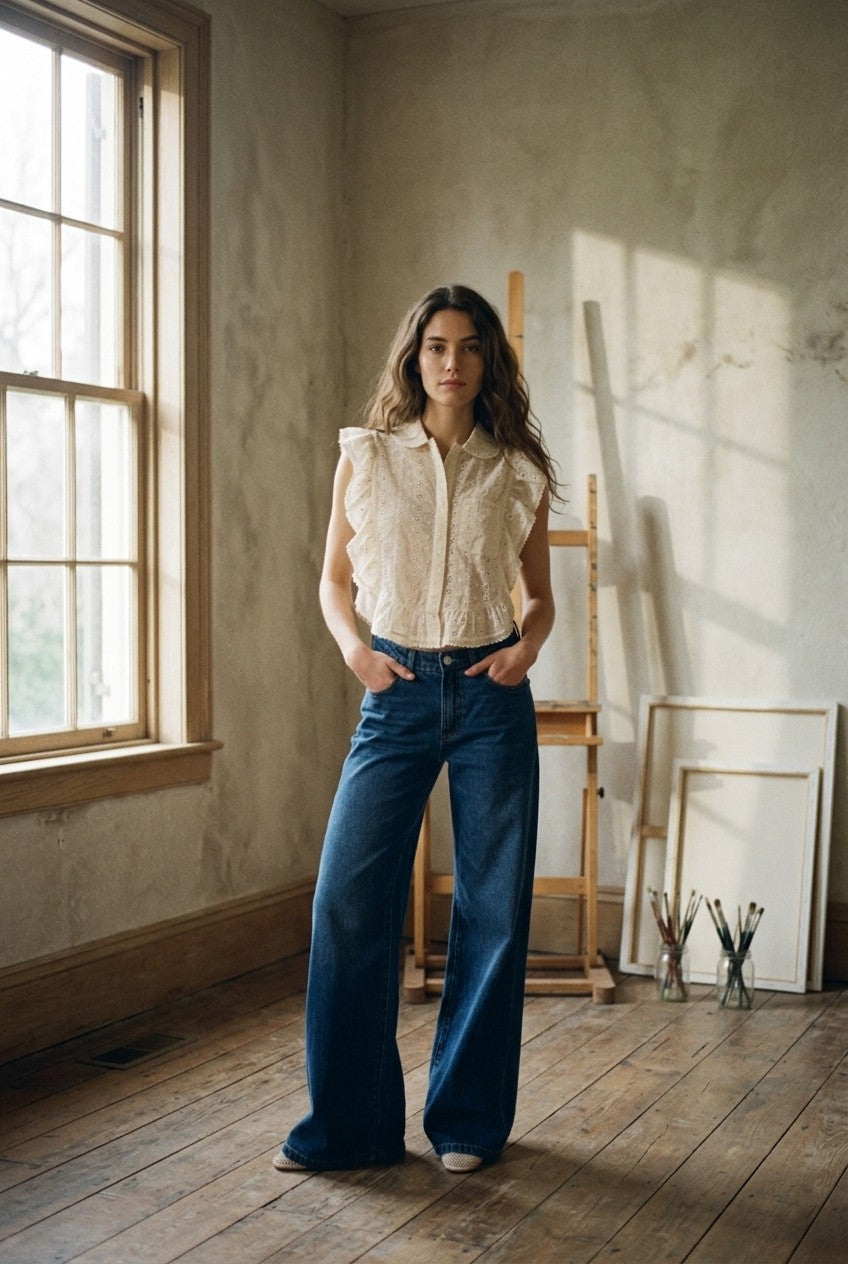 [AI-GEN] Steve Madden Adeline Top