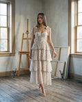 [AI-GEN] Floral Printed Tired Occasion Dress