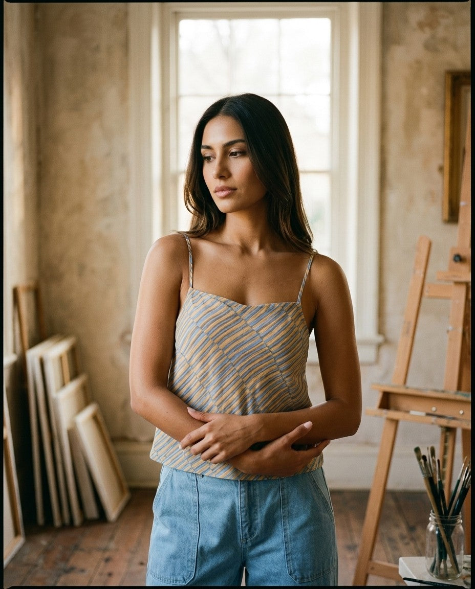 [AI-GEN] O'Neill Matilda Stripe Top