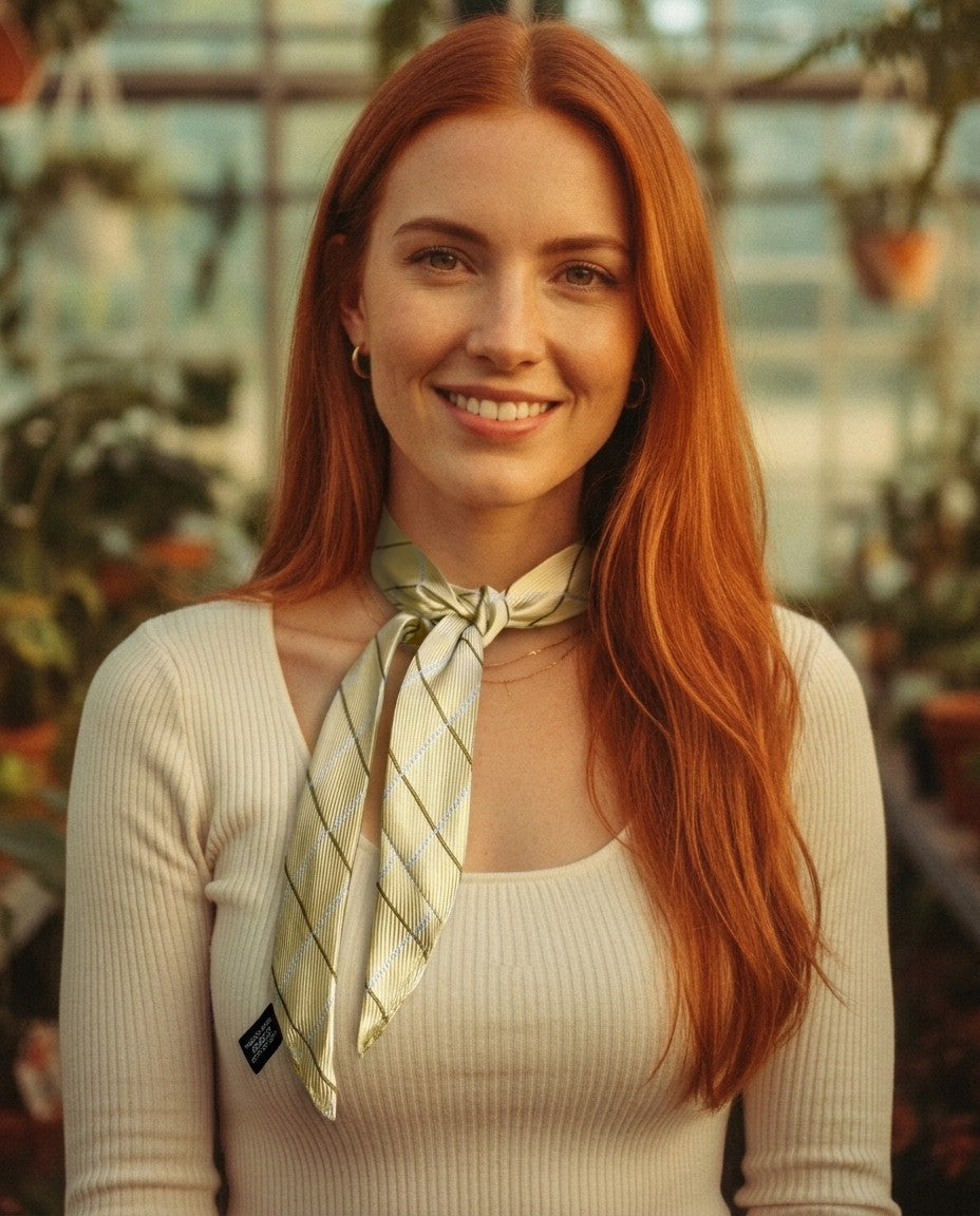 [AI-GEN] OOAK Silk Polo Tie Scarf