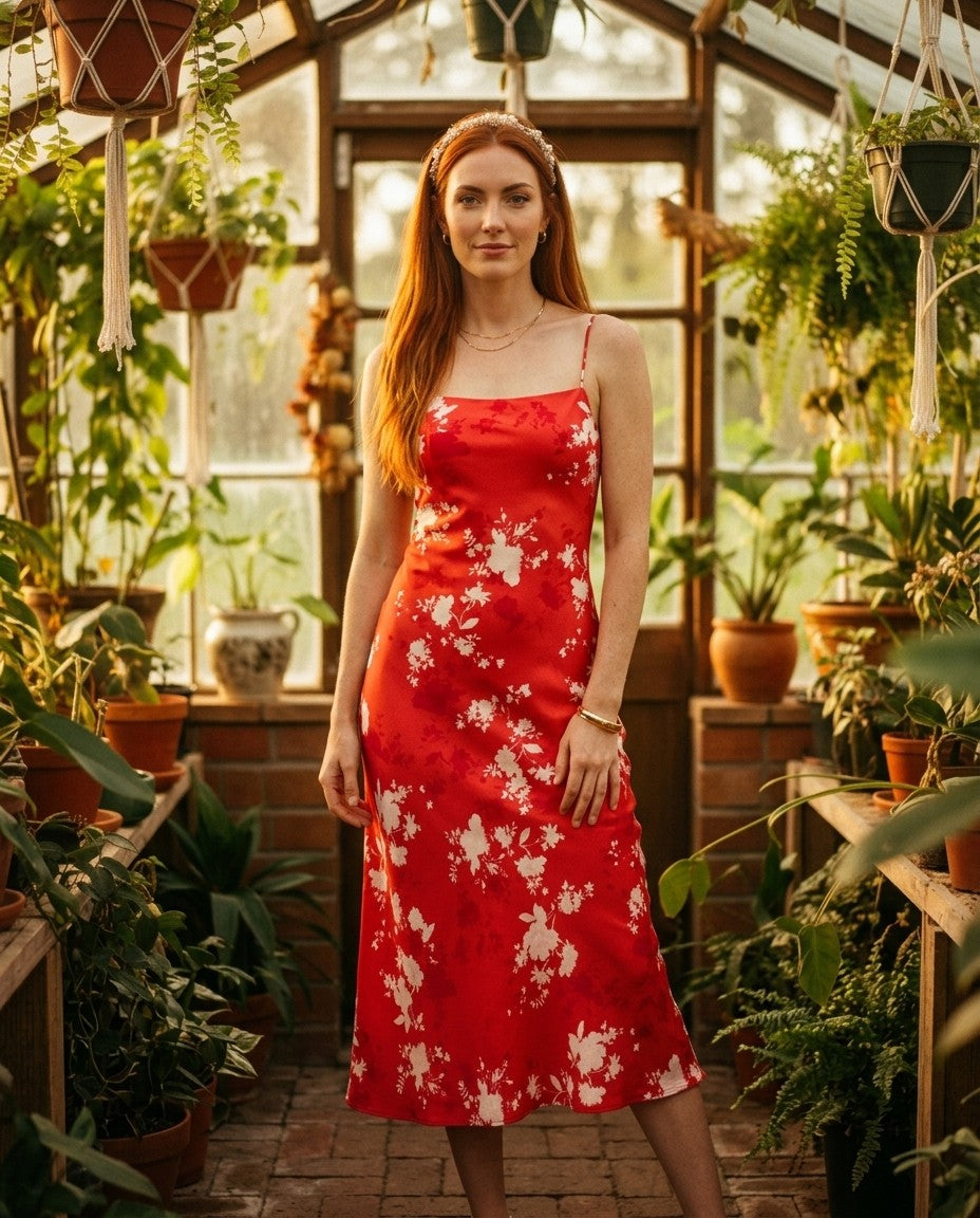 [AI-GEN] Z Supply Alyse Darya Floral Maxi Dress