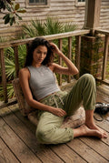 [AI-GEN] Free People So Soft Seamless Modal Tank