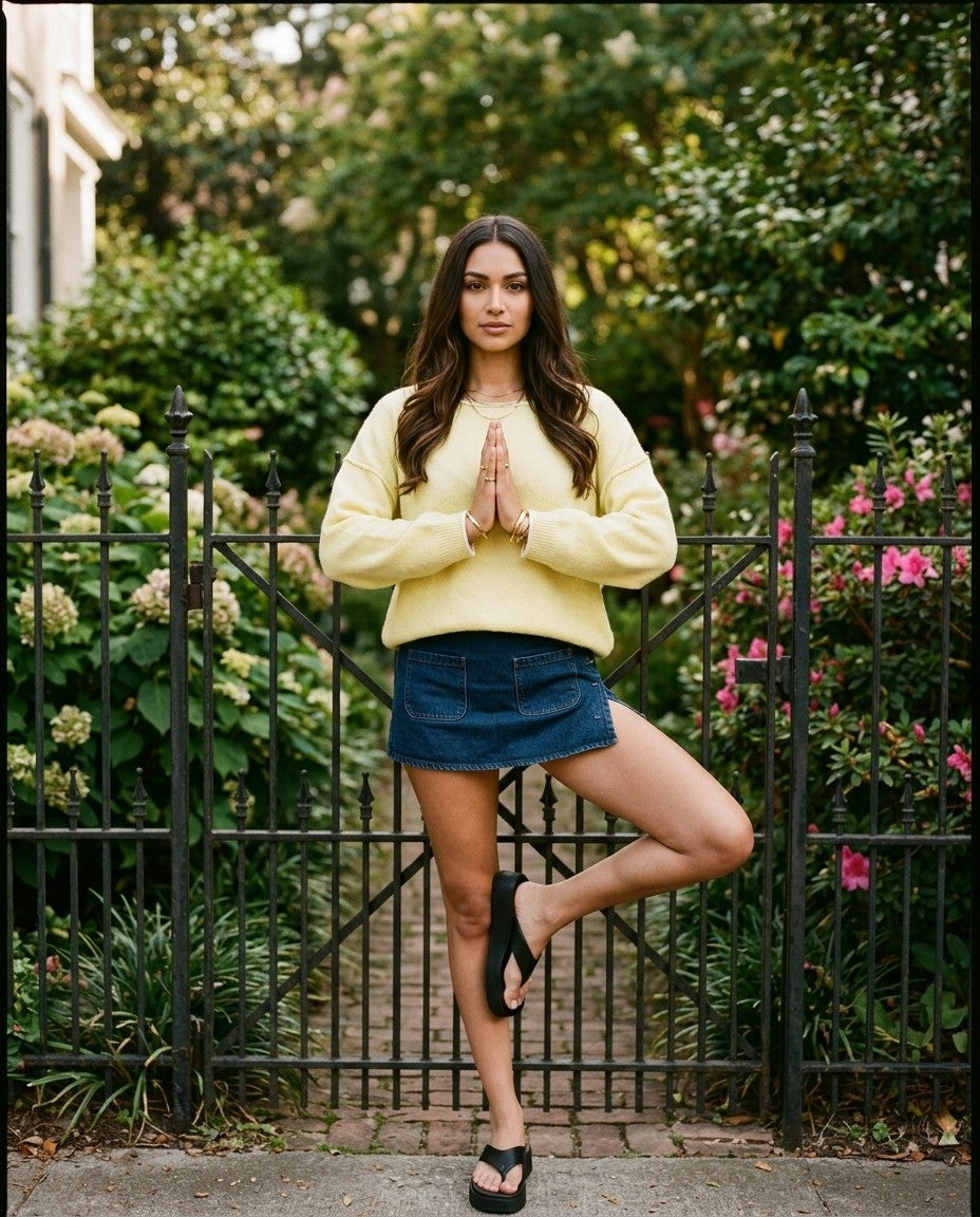 [AI-GEN] STM Soft Color Boat Neck Sweater