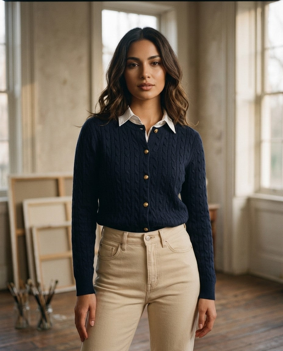 [AI-GEN] Bayeas High Rise Bootcut Jeans