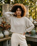 [AI-GEN] Sadie & Sage Arden Stripe Dolman Slv Knit Top
