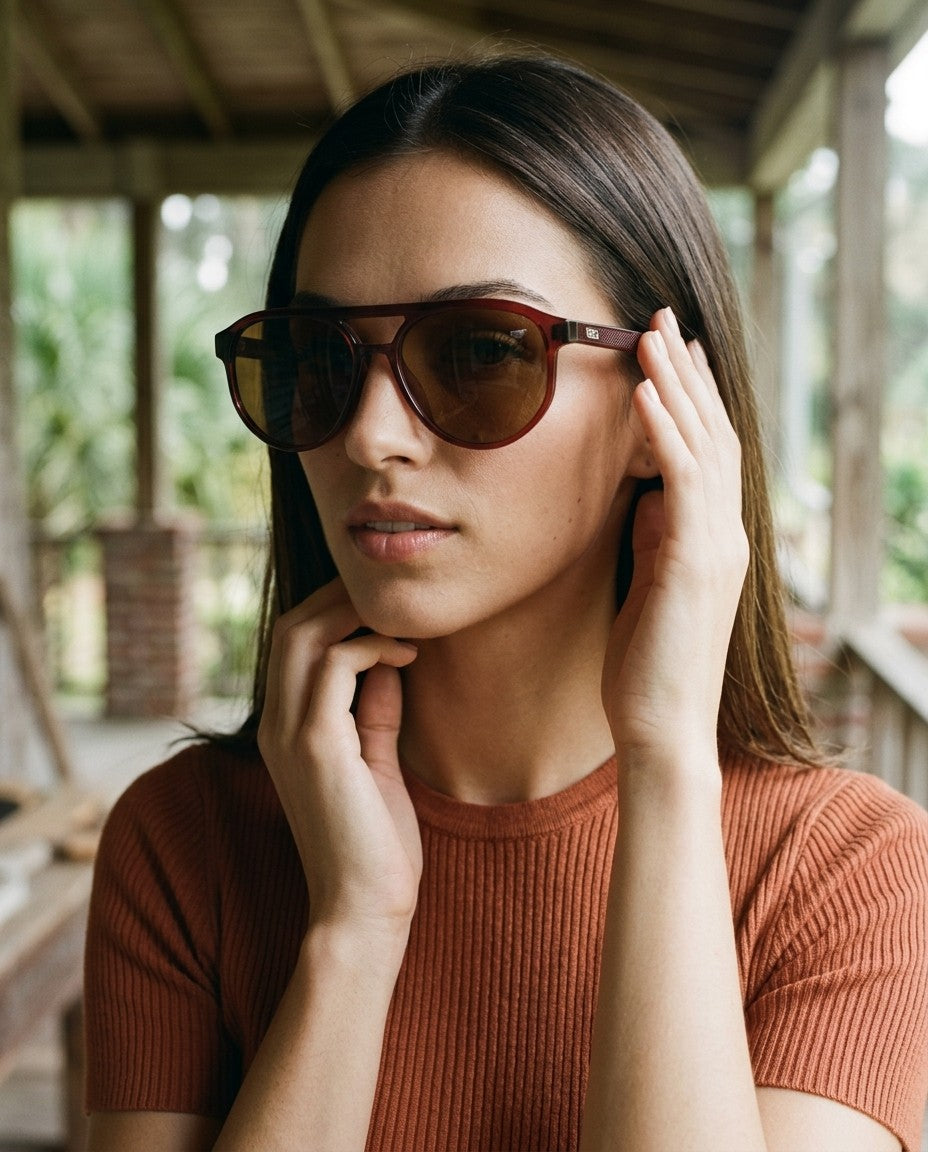 [AI-GEN] WMP Hudson Modern Aviator Sunglasses