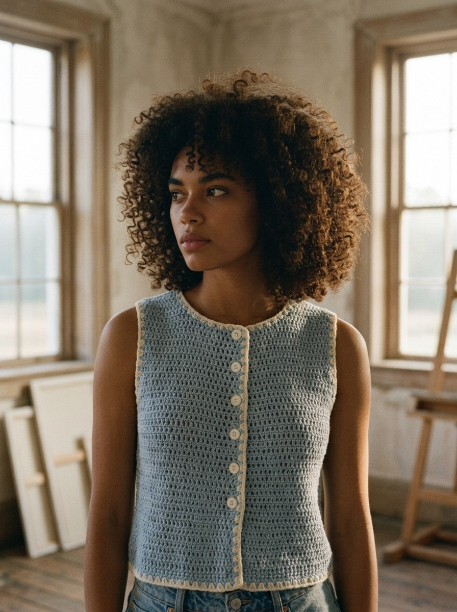 [AI-GEN] Steve Madden Annya Sweater Vest