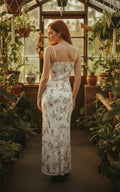[AI-GEN] Western Print Maxi Slip-Dress