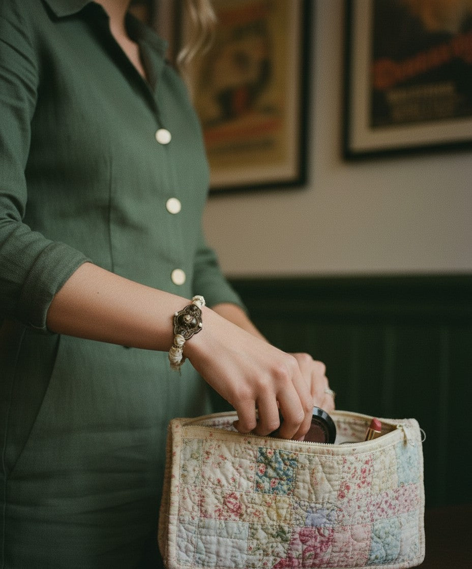 [AI-GEN] OOAK Vintage Drawer Pull Bracelet