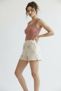 [AI-GEN] Sea Motif Knit Shorts