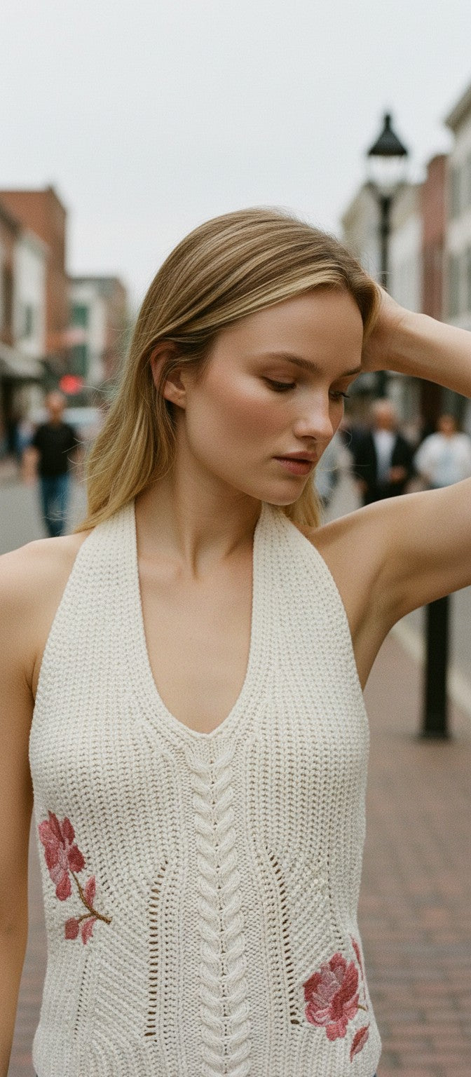 [AI-GEN] Steve Madden Opal Sweater Top