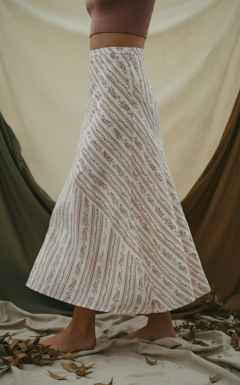 [AI-GEN] Sage the Label Rosebud Maxi Skirt