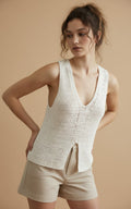 [AI-GEN] Sage the Label Tumbleweed Sweater Tank