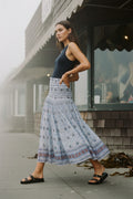 [AI-GEN] Free People Ravenna Printed Maxi Skirt