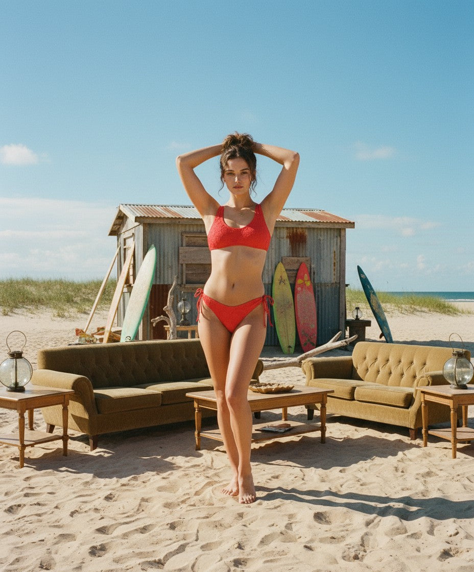 [AI-GEN] Rip Curl Oasis Skimpy Bikini