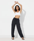 [AI-GEN] Ocean Drive Textured Cotton Cargo Pants