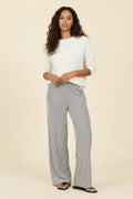 [AI-GEN] Surf Gypsy Lurex Rib Pants