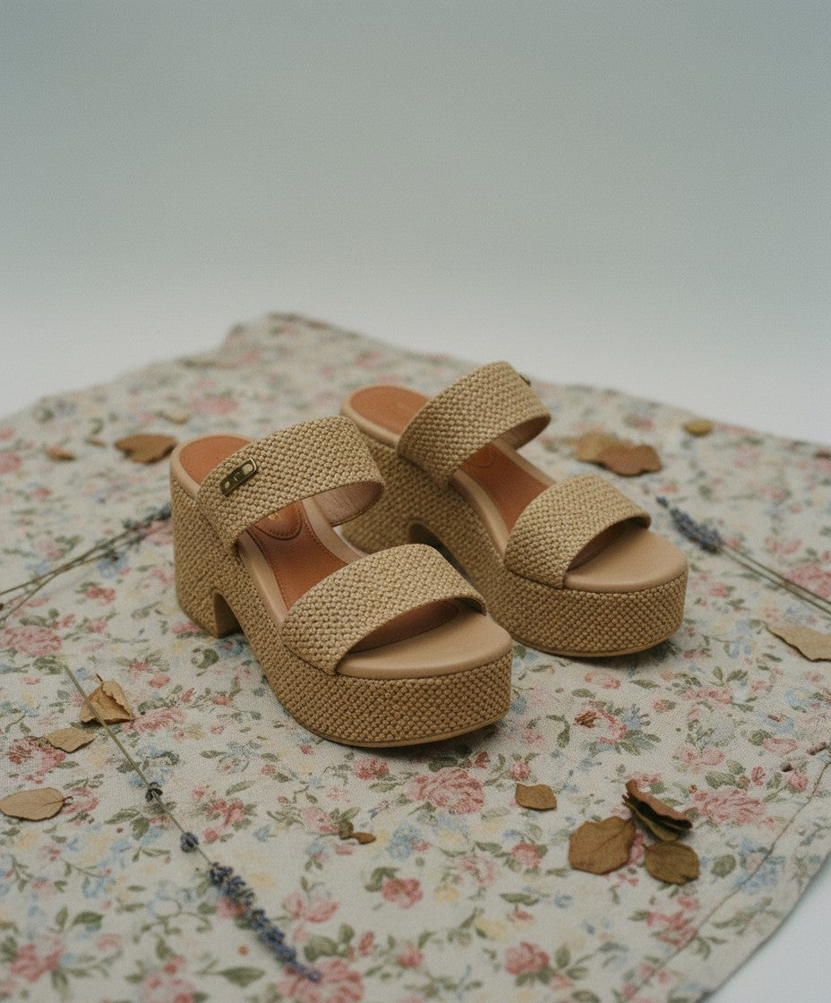 [AI-GEN] Matisse Ocean Ave Platform Sandals