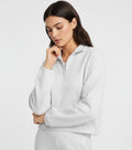 [AI-GEN] Vintage Havana Cloud Fleece Quarter Zip Pullover