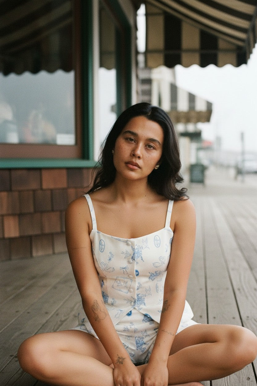 [AI-GEN] Bailey Rose Sketchbook Cami