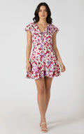 [AI-GEN] Dex Ruffled Flounce Hem Mini Dress