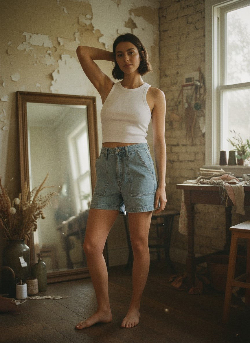 [AI-GEN] Ralyn Bra Basics Tank Top