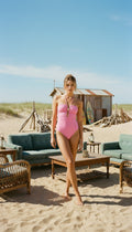 [AI-GEN] Mink Pink Gigi Keyhole One Piece