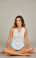 [AI-GEN] Sadie & Sage Faithful Cowl Neck Tank