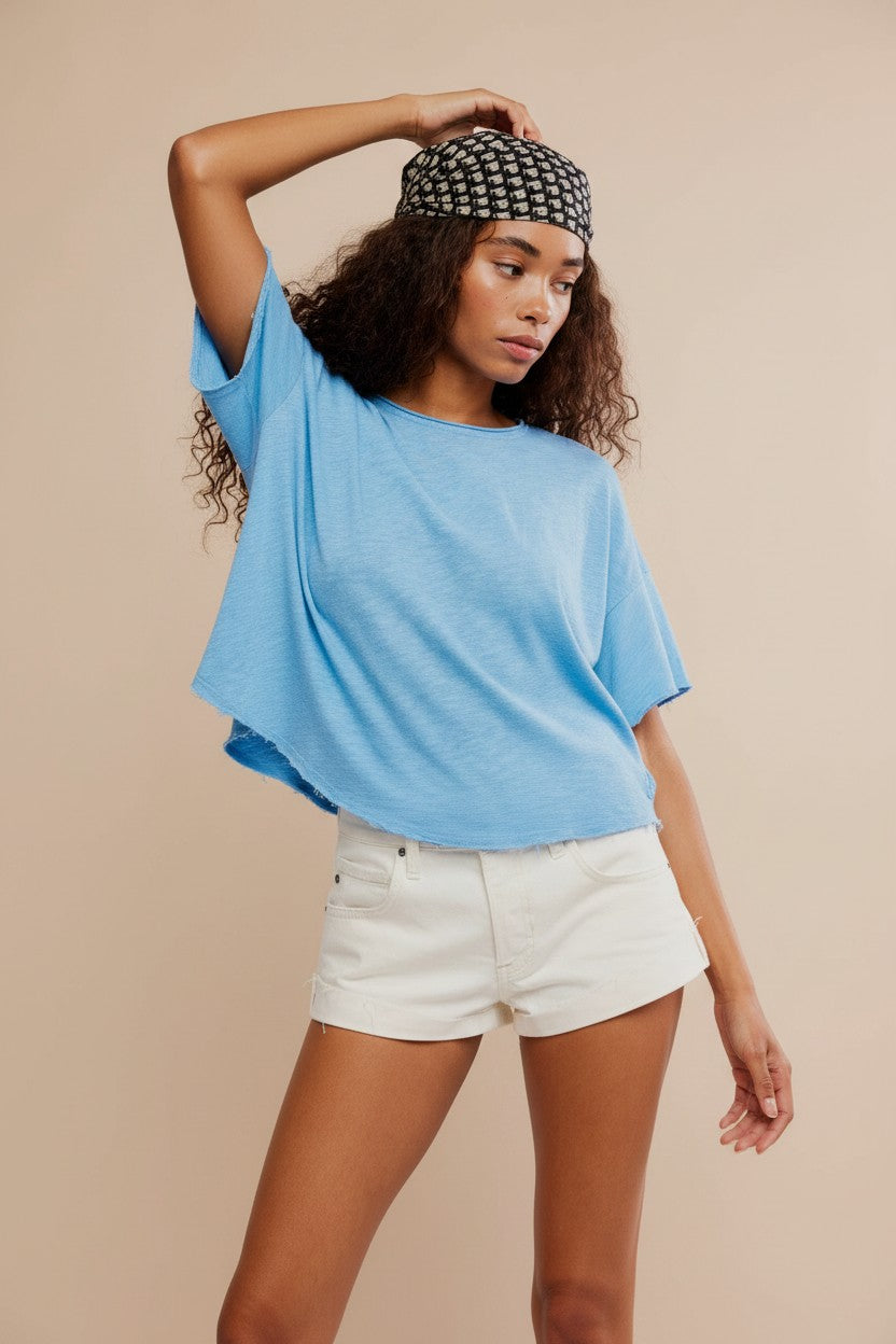[AI-GEN] Free People Elsie Swing Tee