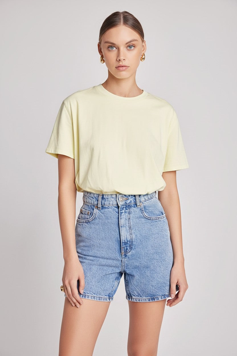 [AI-GEN] Cropped Top with Elastic Band