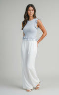 [AI-GEN] Frill Knit Top