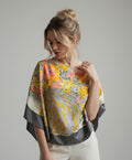 [AI-GEN] OOAK Silk Signed Ferragamo Scarf Top