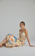 [AI-GEN] Sage the Label Mangrove Midi Skirt