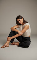 [AI-GEN] Sadie & Sage Sonora Bubble Hem Knit Top