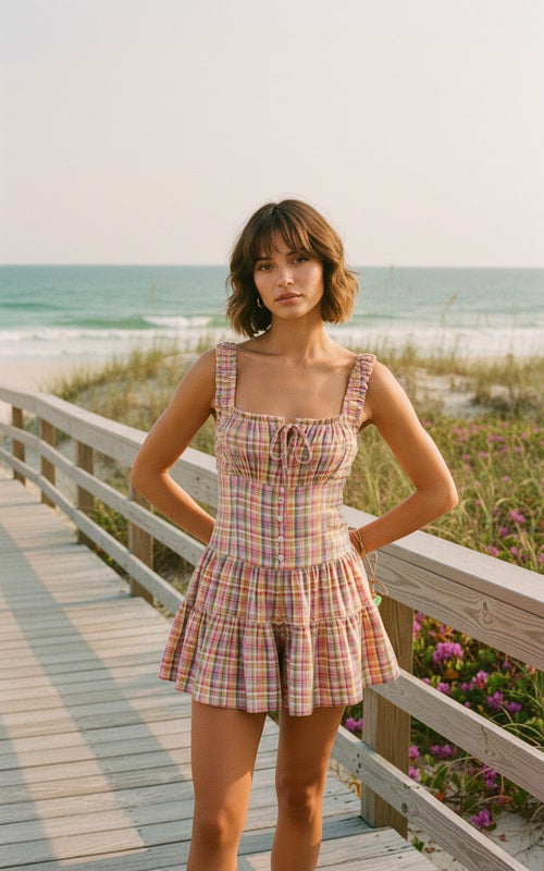 [AI-GEN] Sage the Label Beachside Leisure Romper