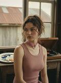 [AI-GEN] OOAK Silk Tie & Pearl Drop Scarf Necklace
