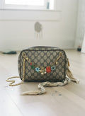 [AI-GEN] OOAK Vintage Wristlet Cross Body Purse