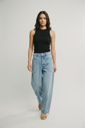 [AI-GEN] Free People Minimalist Moxie Boyfriend Jeans
