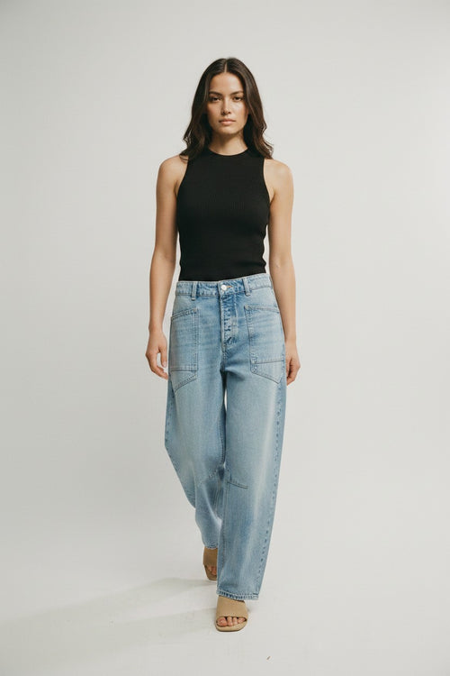 [AI-GEN] Free People Minimalist Moxie Boyfriend Jeans