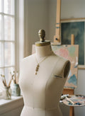 [AI-GEN] OOAK Vintage Triple Drop Necklace